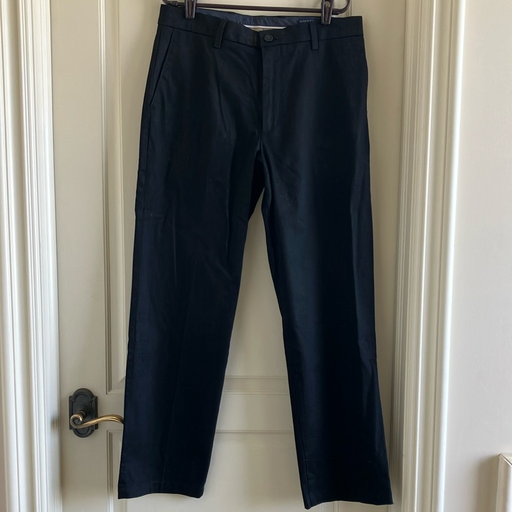 NEW w/o tags.  Men’s Dockers Black Dress Pants Straight-Leg